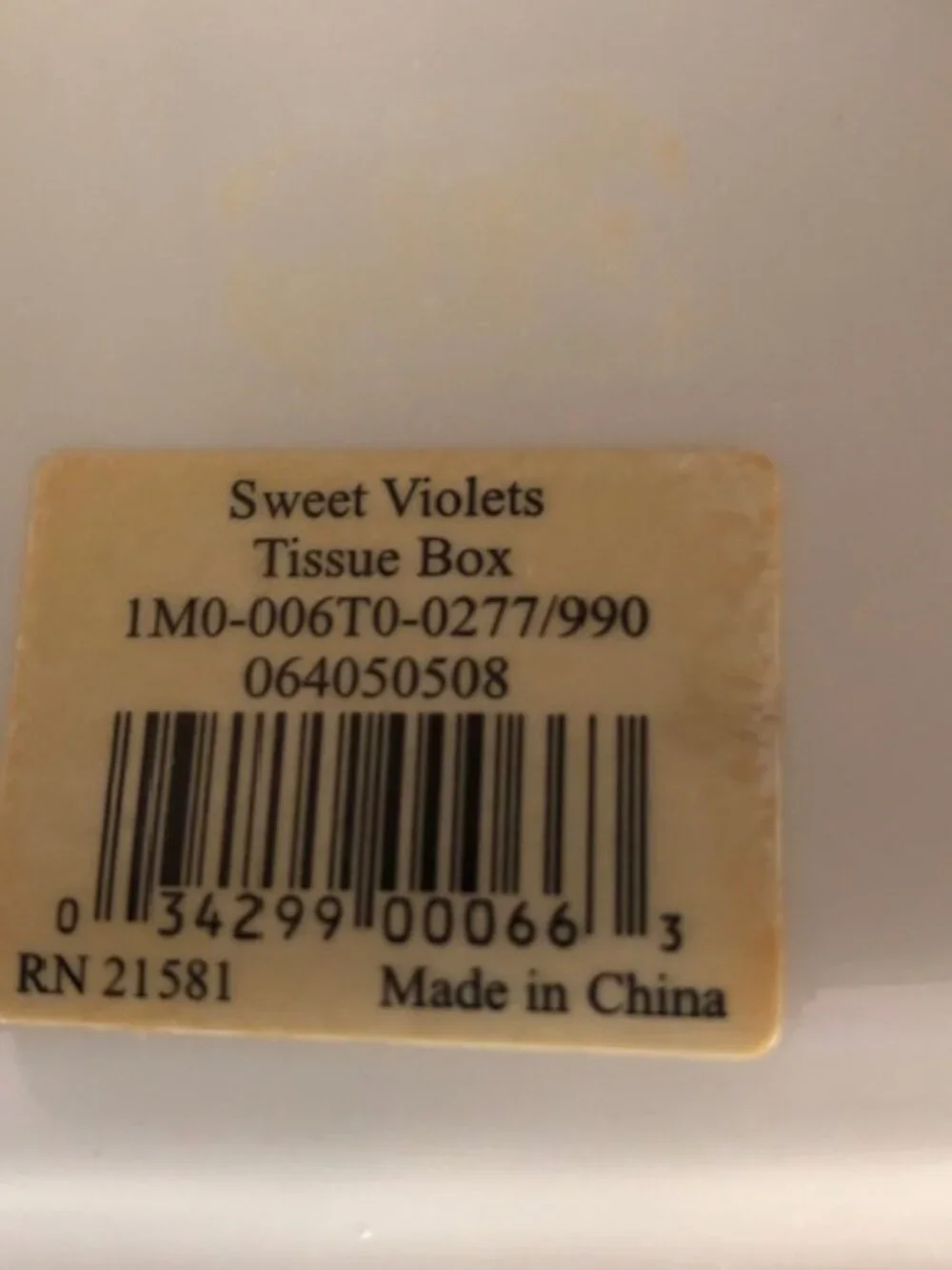 Waverly Sweet Violets set: Swag Curtains, Tissue box,Toothbrush,Shower Hooks